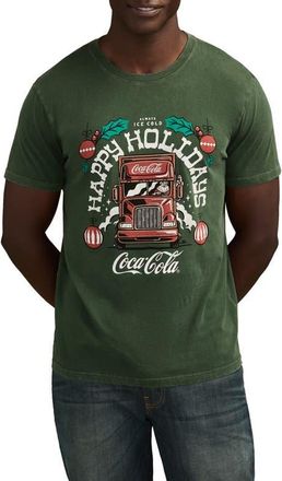 Lucky Brand Coca-Cola Truck Cotton Graphic T-Shirt in Sycamore at Nordstrom, Size Xx-Large