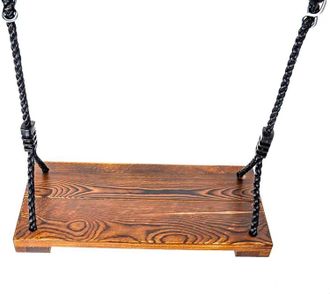 OEM Columpio De Madera Con Cuerda Ajustable, Asiento De Columpio Infantil F&aacute;cil De Instalar, Columpio Colgante Para Adultos Y Ni&ntilde;os, Para Uso Interior Y E