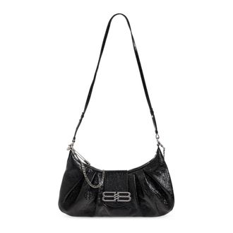 Balenciaga Shoulder Bags, female, Black, Size: ONE SIZE Shoulder Bag Pamela Medium