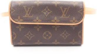 Louis Vuitton Brown Monogram Coated Canvas Leather Fanny Pack (Pre-Owned)