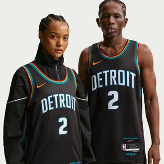 Nike Cade Cunningham Detroit Pistons City Edition Nike Mens NBA Swingman Jersey in Grey | HM5980-018