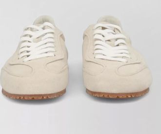 Axel Arigato suede leather low-top sneakers