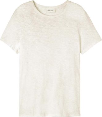 American Vintage round-neck short-sleeve T-shirt - White