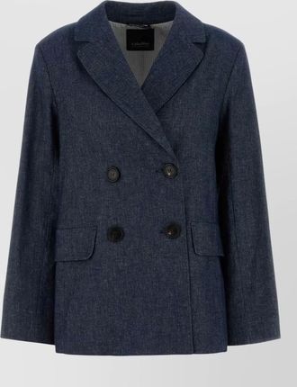 Max Mara denim blazer