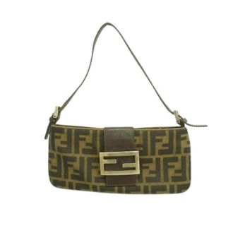 Fendi Pre-owned Shoulder Bags, female, Brown, Size: ONE SIZE Pre-owned Vintage Shoulder Bag