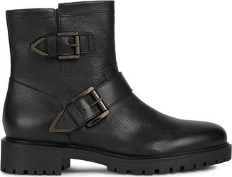 Geox Zwarte Enkellaarsjes voor Vrouwen - Dames - Enkellaarsjes - Zwart - 37 EU - Schoenen