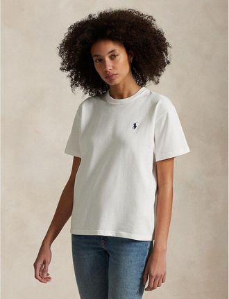 Ralph Lauren Losjes vallend T-shirt met ronde hals en korte mouwen