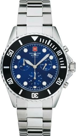 Swiss Alpine Military 7053.9138 Chronograph - Heren - Accessoires - Grijs - Maat: ONE Size