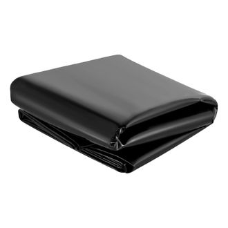 OEM Revestimiento Para Estanques, 20 Mil&eacute;simas De Pulgada De Espesor, Material Lldpe Duradero, Color Negro, 15x20 Pies
