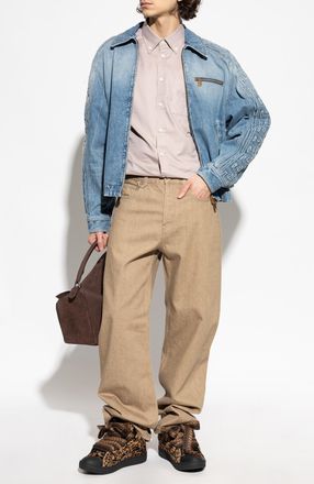 Versace Denim Jacket, Mens, Blue