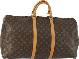 Louis Vuitton Pre-owned Weekend Bags, female, Brown, Size: ONE SIZE Pre-owned Canvas louis-vuitton-bags