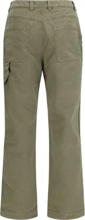 Off-white Mens Bicolor Cotton Casual Pants