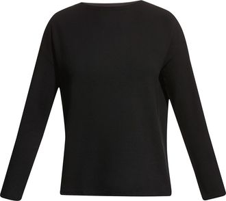 Majestic Filatures Drop-Shoulder Crewneck French Terry T-Shirt