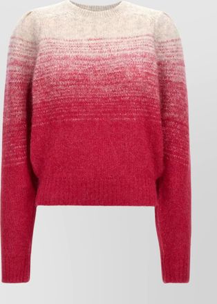 Isabel Marant crew neck ombre pullover sweater