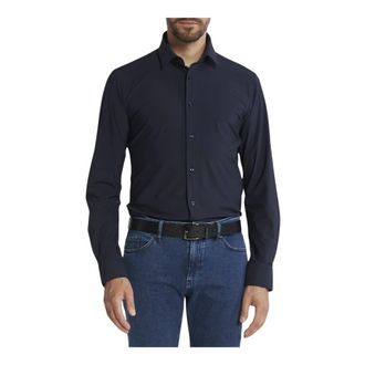 HUGO BOSS Formal Shirts, male, Blue, 3XL, P-Hank-S-Kent Shirt