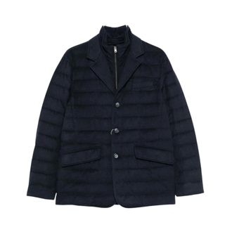 Herno Jackets Navy - male - Herno - Winter Jackets - Blue - 2XL - Jackets
