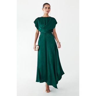 Willa Veronica Dress in Emerald at Nordstrom, Size 12