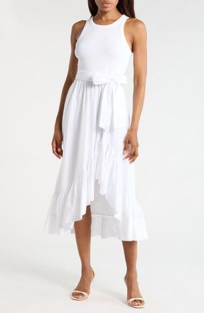 Cinq &agrave; Sept Zayla Sleeveless A-Line Dress in White at Nordstrom Rack, Size Xx-Small