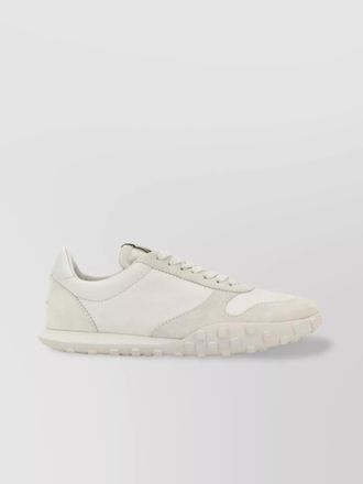Jil Sander moon sneakers in leather and suede