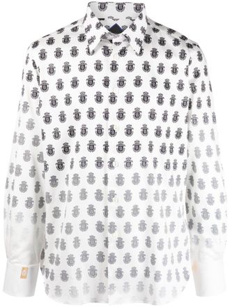 Billionaire Boys Club Camicia con stampa - Bianco