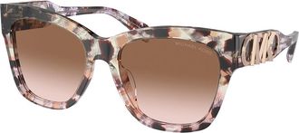 Michael Kors MK2182U EMPIRE SQUARE 334513 Womens Sunglasses Tortoiseshell Size 55