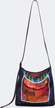 Dries Van Noten Borsa a spalla Medium con stampa