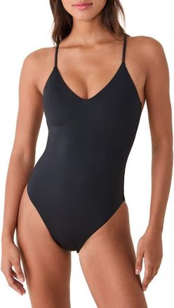 Andie Swim The Palermo One-Piece Swimsuit in Black at Nordstrom, Size X-Small
