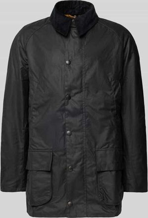 Barbour Jacke mit Umlegekragen Modell BRISTOL in Marine, Größe XXL