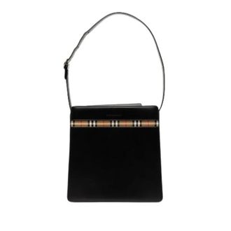 Burberry Pre-owned Shoulder Bags, female, Black, Size: ONE SIZE Pre-owned Vintage Shoulder Bag