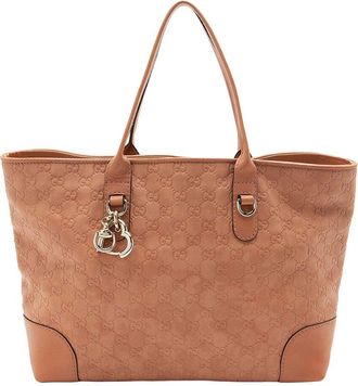 Gucci Guccissima Heart Bit Charm Medium Tote (Authentic Pre-Loved)