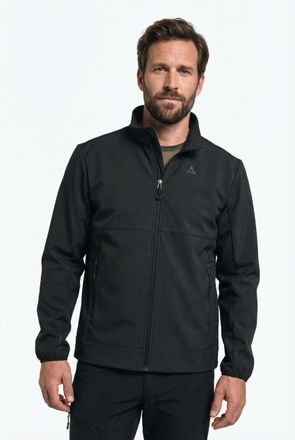 Sch&ouml;ffel Softshelljacke SCH&Ouml;FFEL Softshell Jk Style Mirusha MNS, Herren, Gr. 46, schwarz, Obermaterial: 100% Polyester, Jacken Softshelljacke, sportlicher Stil