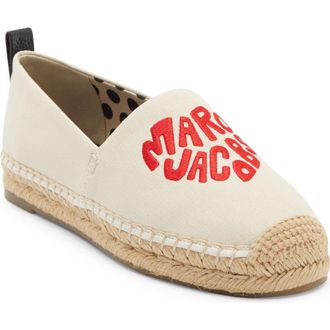 Marc Jacobs The Marc Heart Espadrille Flat in Natural at Nordstrom Rack, Size 10Us / 40Eu