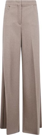 Max Mara MXM Ugola Tailored Trousers - Trousers - Mujer - Beige - 2XS