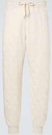 Comme Des Garçons Cotton jersey sweatpants