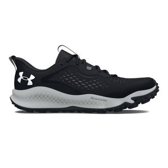 Under Armour Mens Charged Mavin Trail Shoe In Black/white