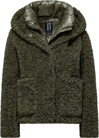 Bomboogie St. Moritz Overcoat - Dames - Jassen - Groen - Maat: M