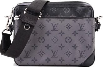 Louis Vuitton Trio Messenger Bag Reverse Monogram Eclipse Canvas crossbody bag - Zwart