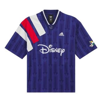 adidas x Brain Dead x Disney Football Jersey Asia Sizing Victory Blue KR5194