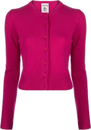 Semicouture Cardigans - Dames - Vesten - Paars - L - Truien & Vesten