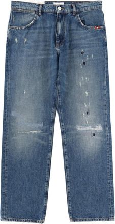 Amish Jamesnip & Tac Faded Straight Jeans