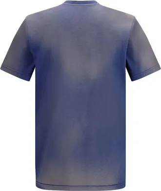 Moschino Mens Blue Cotton T-Shirt
