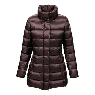 Colmar Gewatteerd jack met zijopening - Dames - Sport - Bruin - Maat: 2XL Polyamide