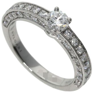 Bulgari Platinum Platinum 950 Band Ring (Pre-Owned)