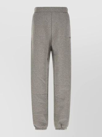 The Attico jogger trousers logo detail elastic waist