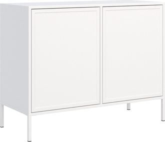 Selsey Selsey Velveto - Aparador De 2 Puertas - Blanco, 100 Cm