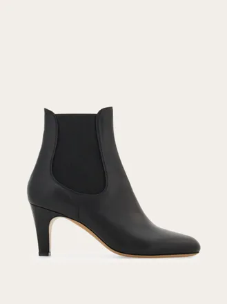 Ferragamo Women Mid heel Chelsea boot Black Size 10.5