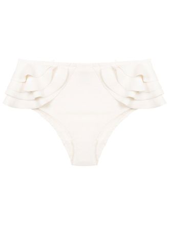 Clube Bossa Slip bikini Bandara a vita alta - Bianco