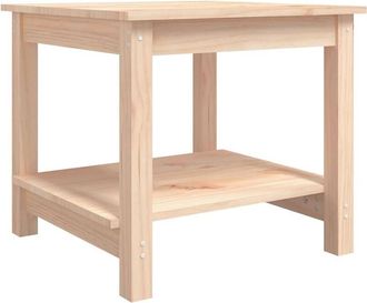 vidaXL Tavolino da Salotto 50x50x45 cm Legno Massello di Pino - Vidaxl