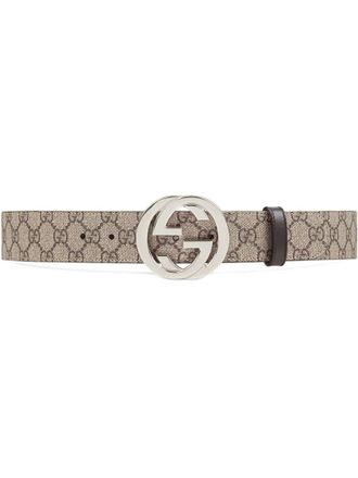 Gucci Beige Classic Signature Belt