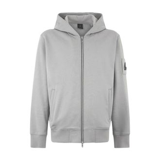 Moose Knuckles Hartsfield Zip-Up Hoodie - male - Moose Knuckles - Zip-throughs - Gray - 2XL - Sweatshirts & Hoodies